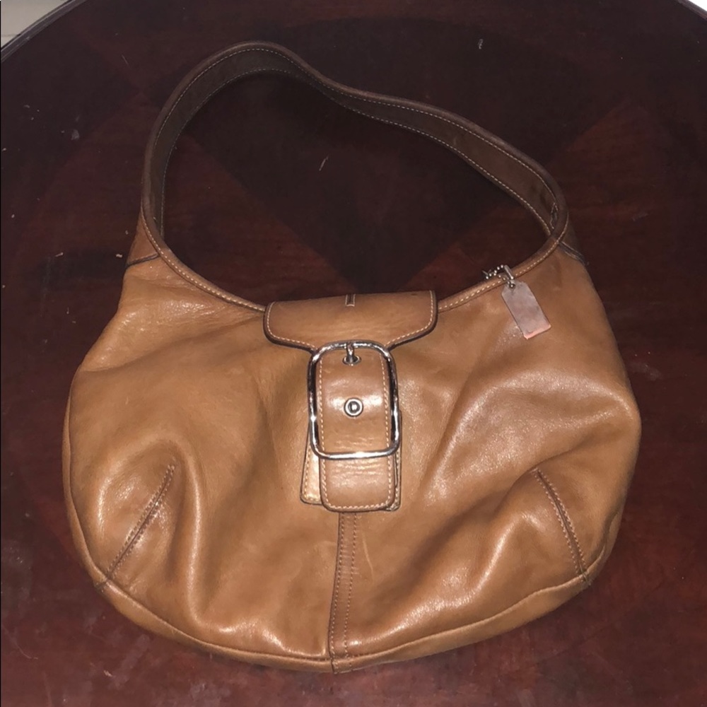 Leather Coach hobo